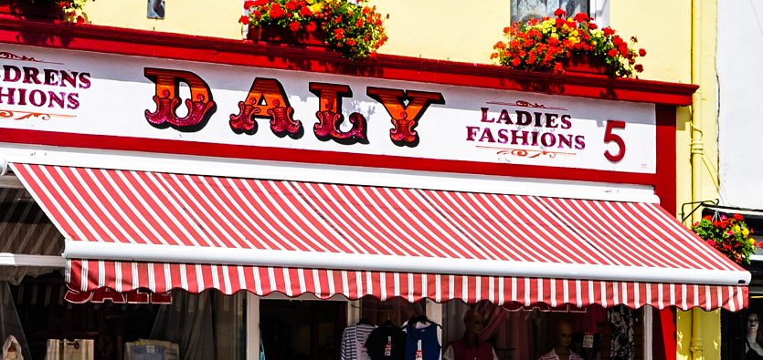 The Utility of Shop Front Signs